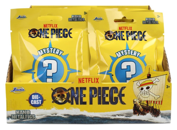 One Piece Nano Metalfigs Mini Figures Blind Pack 5 cm Display (24) 5