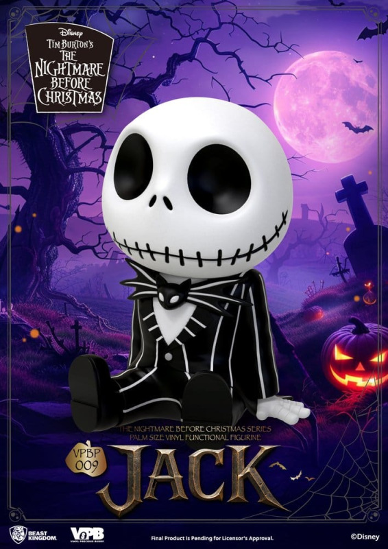 The Nightmare Before Christmas Palm Size Figure Bank Jack 12 cm 5