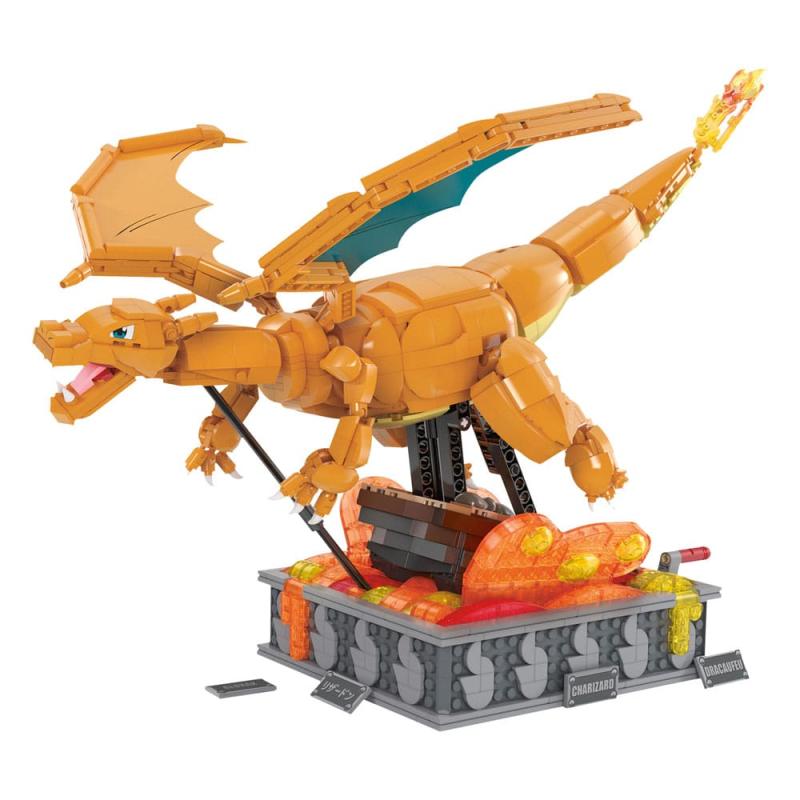 Pokémon Mega Construx Construction Set Motion Charizard 30 cm