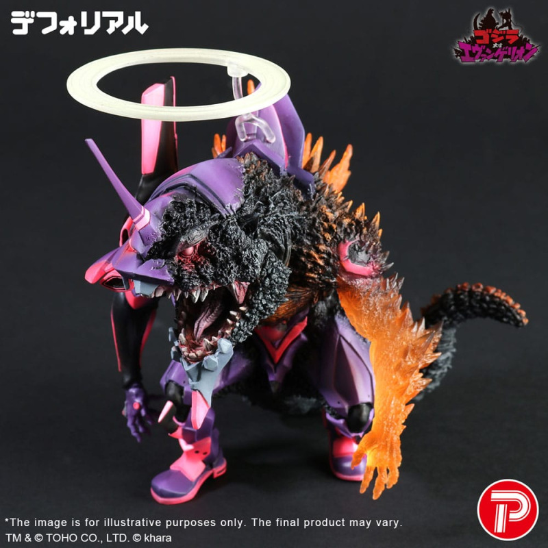 Godzilla vs. Evangelion Deforeal PVC Statue Test Type-01 Burning "G" Awakening Form 19 cm 6