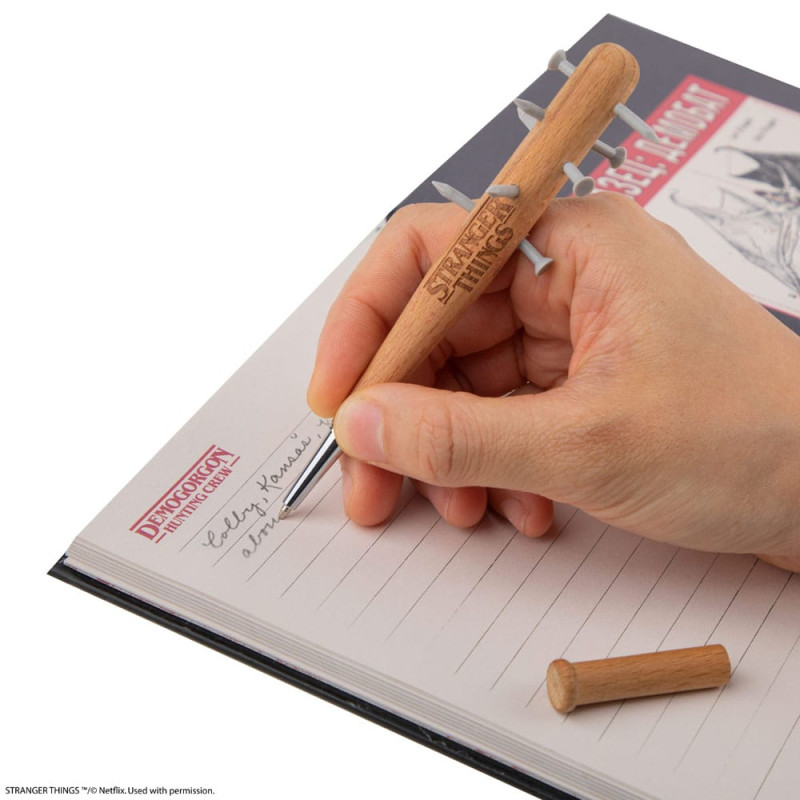 Stranger Things Spiked Bat Pen & Stranger Things Pin 2