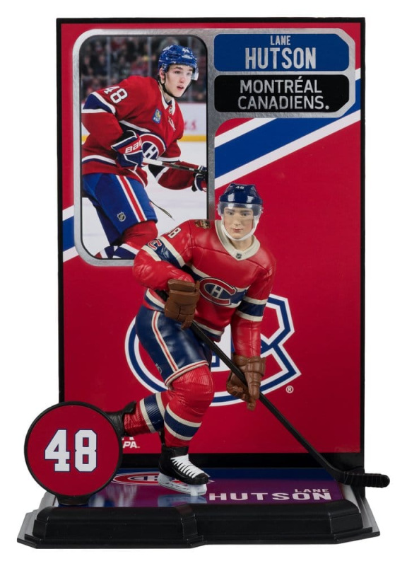 NHL McFarlane SportsPicks Action Figure Lane Hutson (Montreal Canadiens Heritage Classic) 18 cm 1