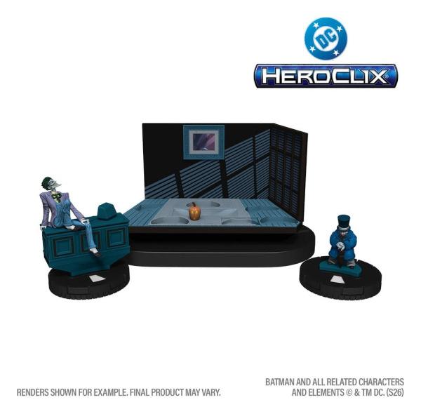 DC HeroClix SwitchClix Minifigures with Base The Long Halloween Team Base 23 cm 5