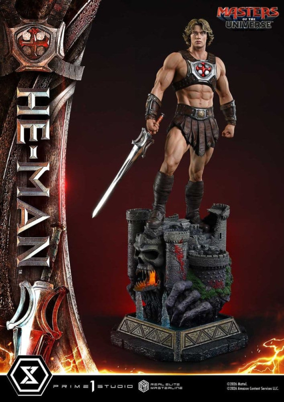 Masters of the Universe (2026 Film) Real Elite Masterline Series Statue 1/3 He-Man Deluxe Version 11 14
