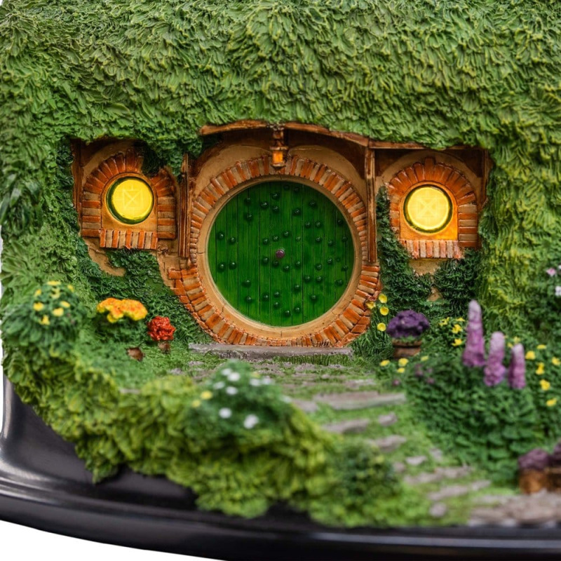 The Lord of the Rings Environment Hobbit Hole - Bag End - Illuminated Edition 7 cm 4