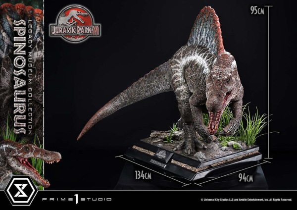 Jurassic Park Legacy Museum Collection Statue 1/6 Spinosaurus Bonus Version 134 cm 5