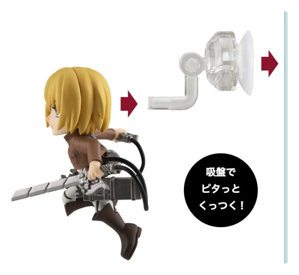 Attack on Titan Tobimas Mini Figures Pack of 6 (with gift) 13