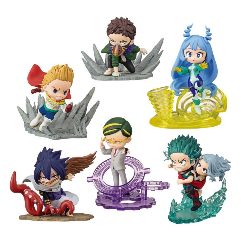 My Hero Academia Desktop Heroes 3 Mini Figures 6 cm Plus Ultra Battle Display (6)