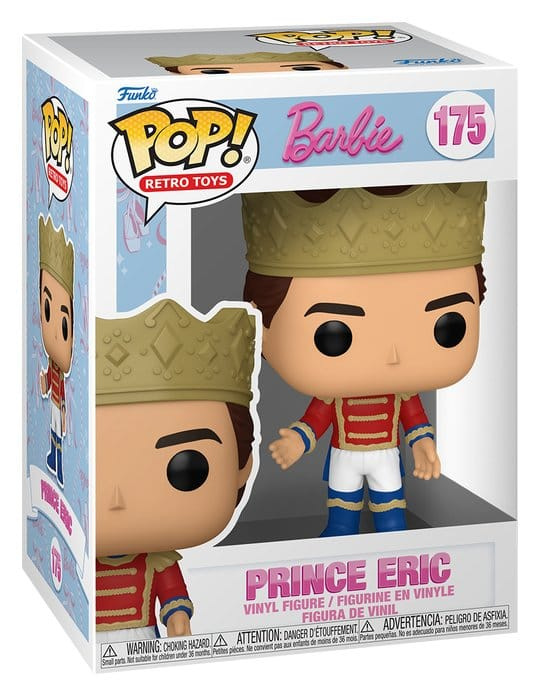 Barbie in the Nutcracker POP! Animation Vinyl Figures Prince Eric with Chase 9 cm Assortment (6) 1