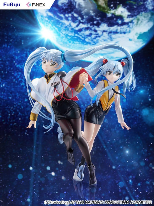 Nadesico the movie The prince of darkness PVC Figure 1/7 Ruri Hoshino double ruriruri Ver. 22 cm 1