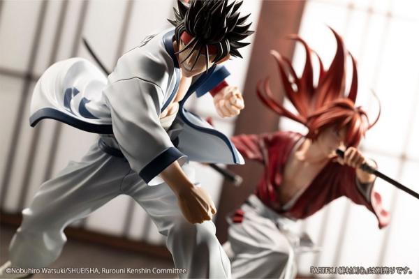 Rurouni Kenshin ARTFXJ Statue 1/8 Sanosuke Sagara 18 cm