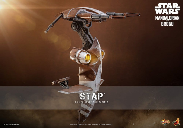 Star Wars: The Mandalorian & Grogu Movie Masterpiece Accessory 1/6 STAP 32 cm 1