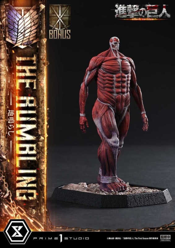 Attack on Titan West Ultimate Diorama Masterline Series Statue The Rumbling Bonus Version 64 cm 9