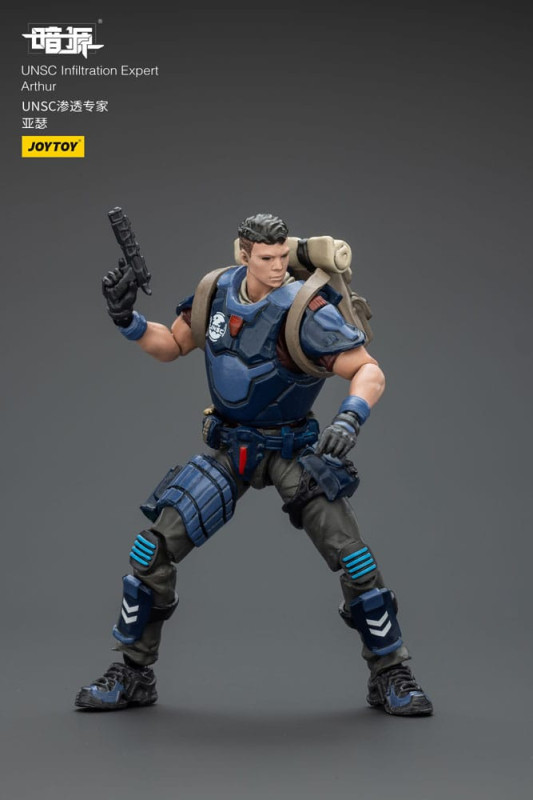 UNSC Dark Source Action Figur Infiltration Expert Arthur 7 cm 7
