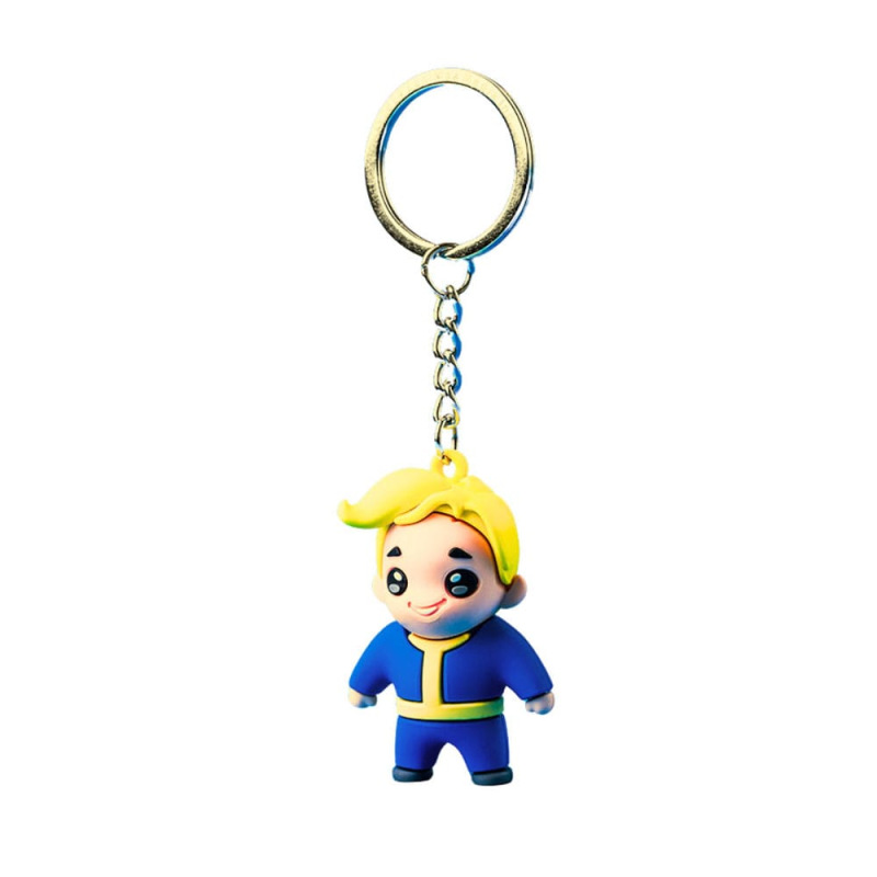 Fallout gift set Fallout Vault Loot Collection (Puzzle, socks, figurine & key ring) 5