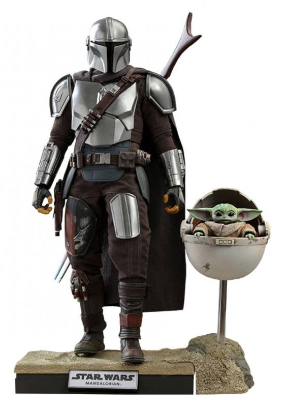Star Wars The Mandalorian Action Figure 2-Pack 1/6 The Mandalorian & The Child Deluxe