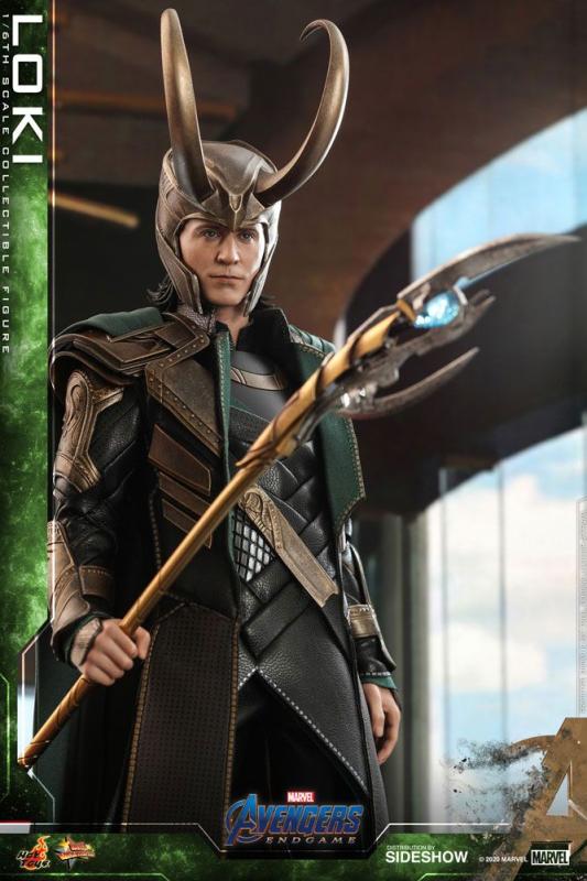 Avengers: Endgame Movie Masterpiece Series PVC Action Figure 1/6 Loki 31 cm