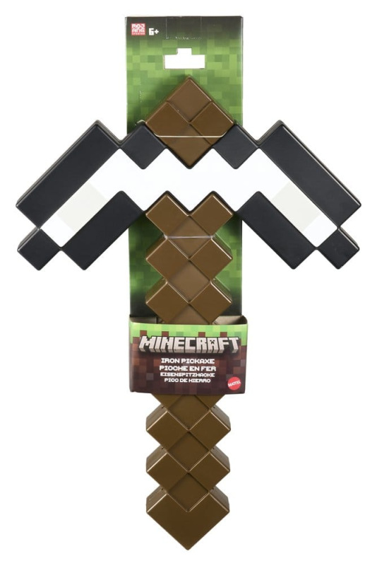 Minecraft Roleplay Replica Iron Pickaxe 35 cm 4