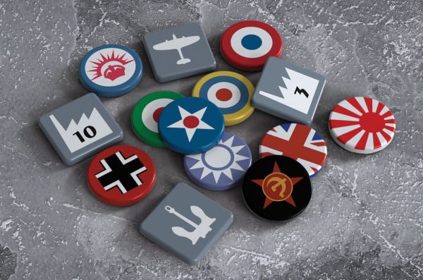 Axis & Allies Deluxe Token Pack *English Version* 2