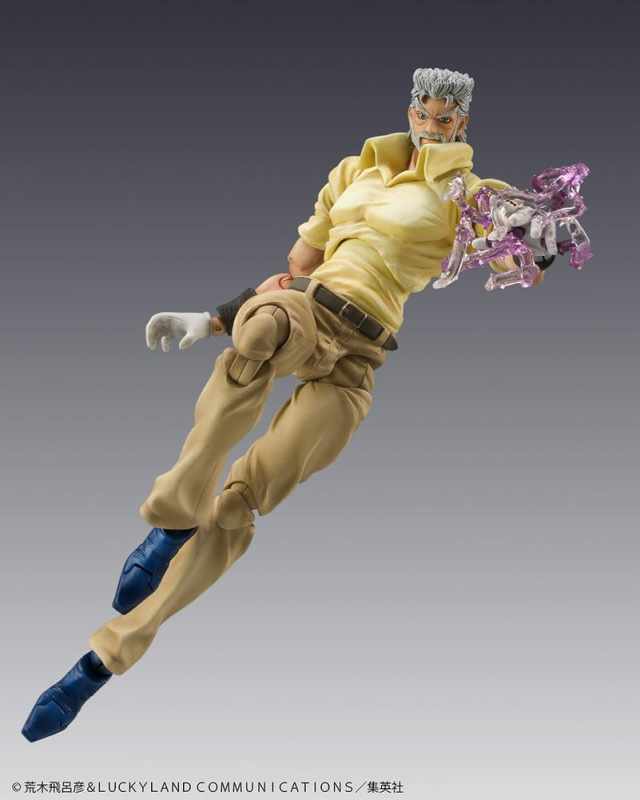 JoJo's Bizarre Adventure Chozokado PVC Figures 2-Pack Joseph Joestar & Iggy 5