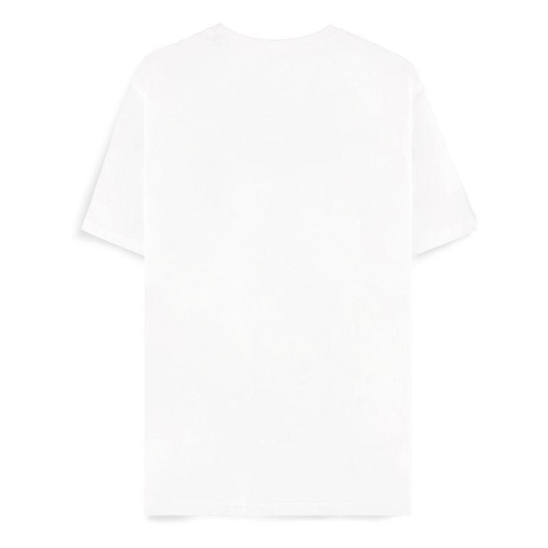 Naruto Shippuden T-Shirt Akatsuki Symbols White Size XXL