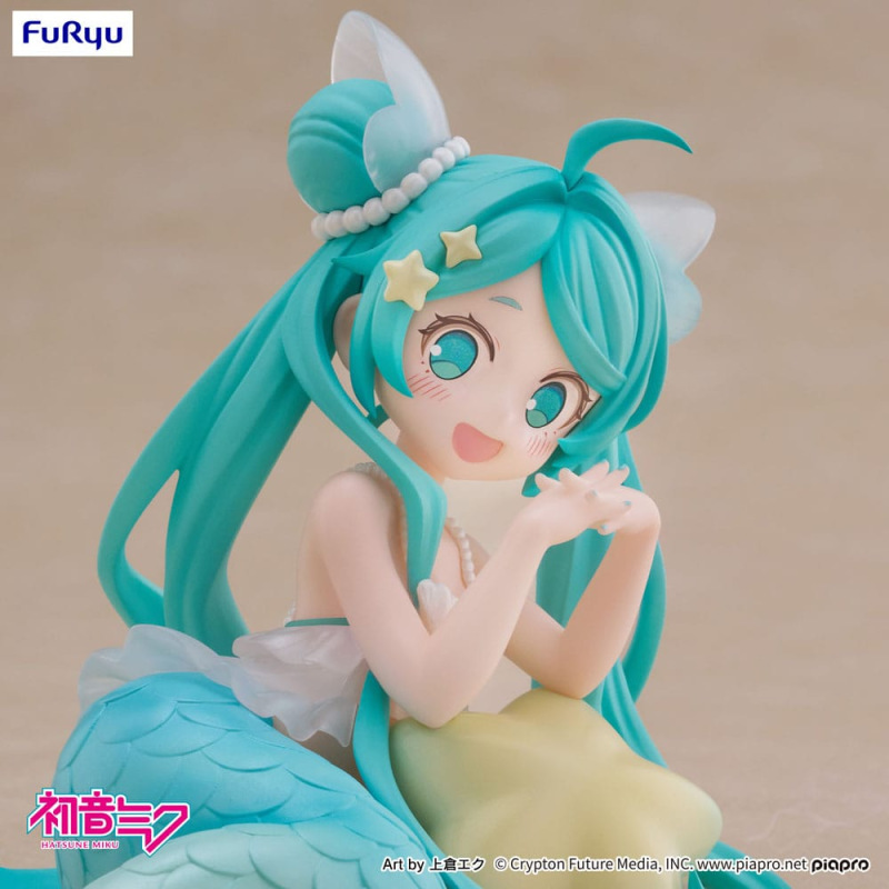 Hatsune Miku Desktop Fairy PVC Statue Hatsune Miku Mermaid princess Ver. 9 cm 3