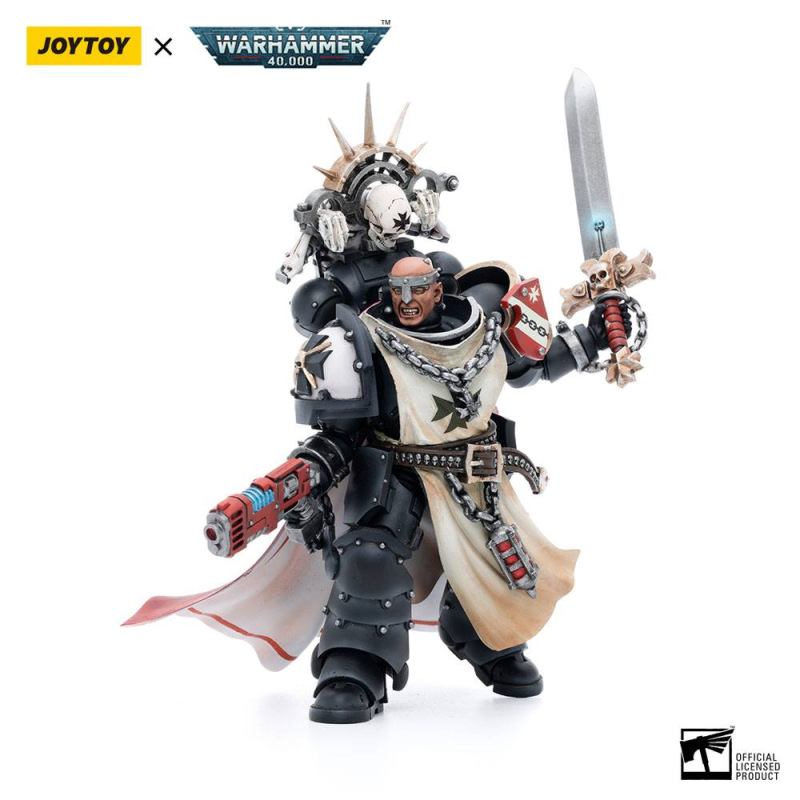 Warhammer 40k Action Figure 1/18 Black Templars Marshal Baldeckrath 12 cm 14