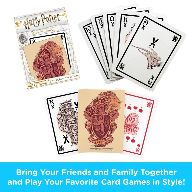 Harry Potter Playing Cards Gryffindor 1