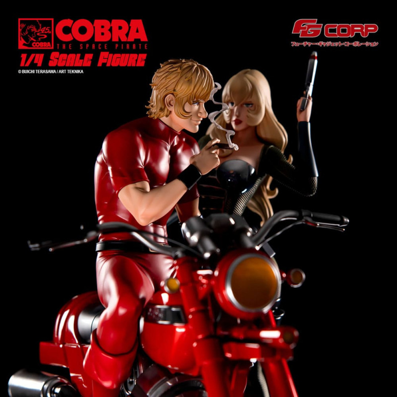 Space Pirate Cobra Statue 1/4 Cobra & Jane Royal (Spacesuit Ver.) 47 cm 4