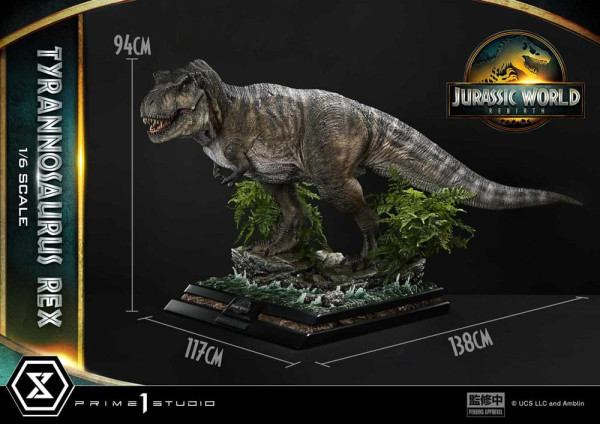 Jurassic World Rebirth Legacy Museum Collection Statue 1/6 Tyrannosaurus Rex Bonus Version 94 cm 7