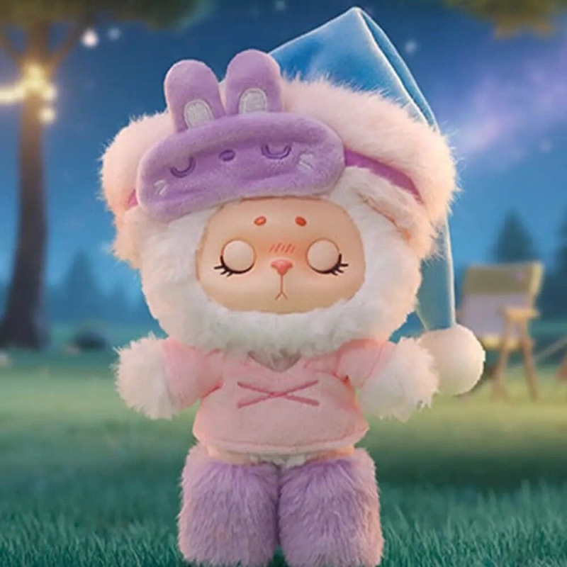 Miehuu Ultimate Chill Manual Plush Keychain 15 cm Blind Box Display (6) 3