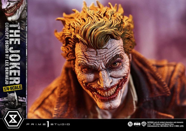 DC Comics Ultimate Premium Masterline Series Statue 1/4 The Joker (Concept Design by Lee Bermejo) De 6