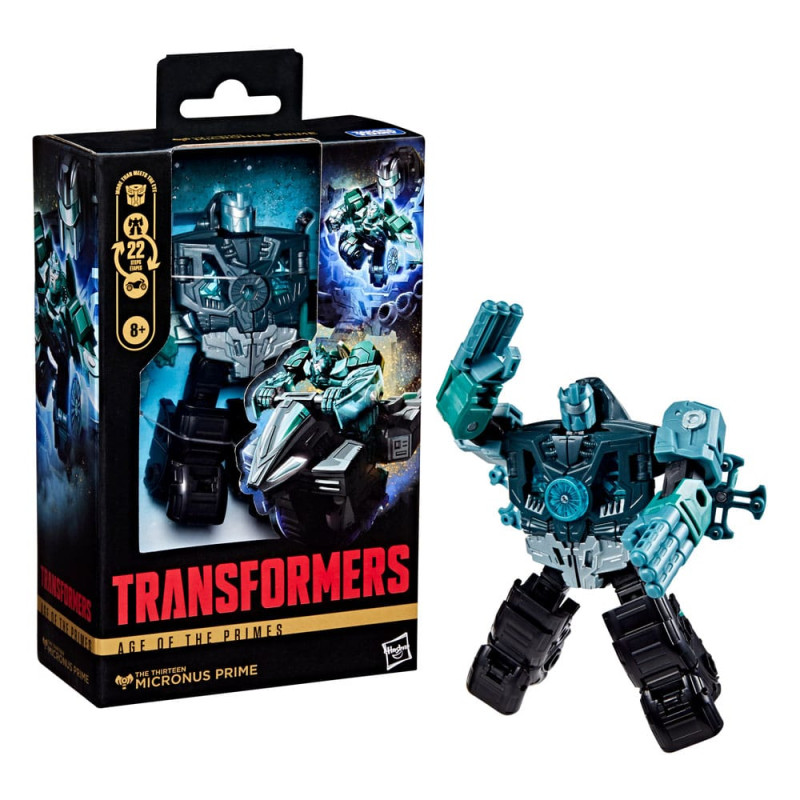 Transformers Age of the Primes Deluxe Class Action Figure The Thirteen: Micronus Prime 14 cm 2