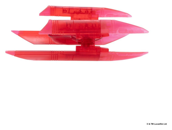 Star Wars Medium Vehicle & Figure set Hyena Vulture Bomber (Red Hologram) & Battle Droid (Chase) 8
