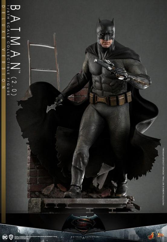 Batman v Superman: Dawn of Justice Movie Masterpiece Action Figure 1/6 Batman 2.0 (Deluxe Version) 3