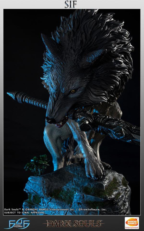 Dark Souls Statue The Great Grey Wolf Sif 64 cm 11
