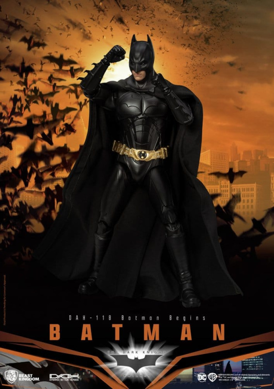 DC Comics Dynamic 8ction Heroes Action Figure Batman (Batman Begins) 21 cm 1