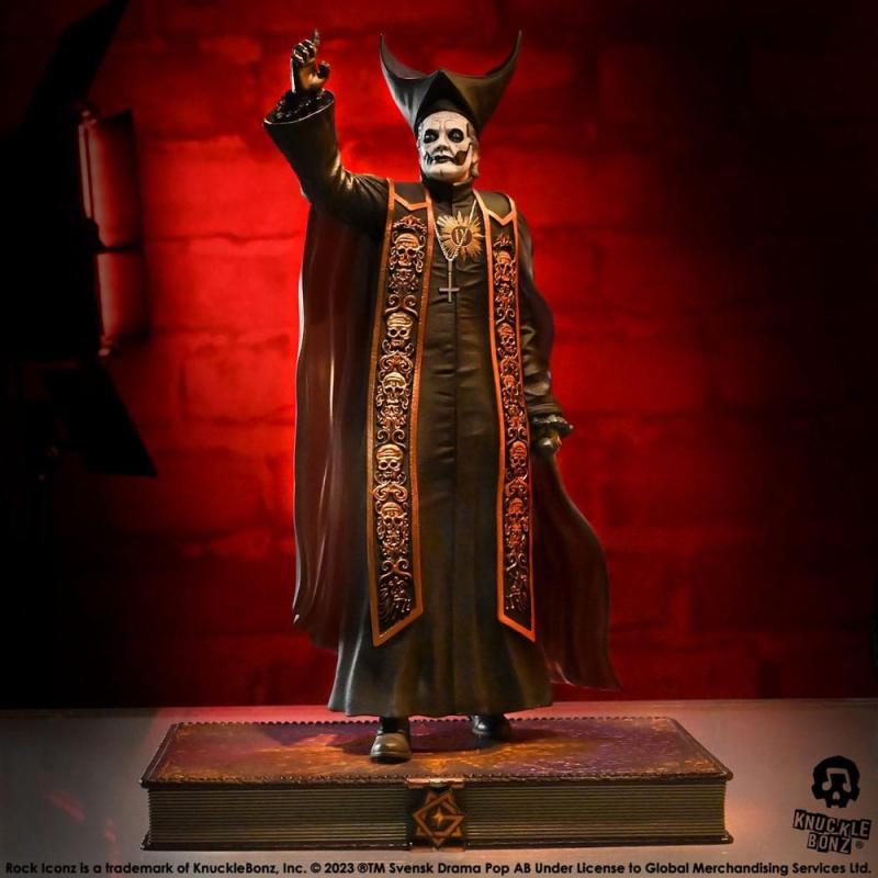 Ghost Rock Iconz Statue 1/9 Papa Emeritus IV (Black Robes) 22 cm 9