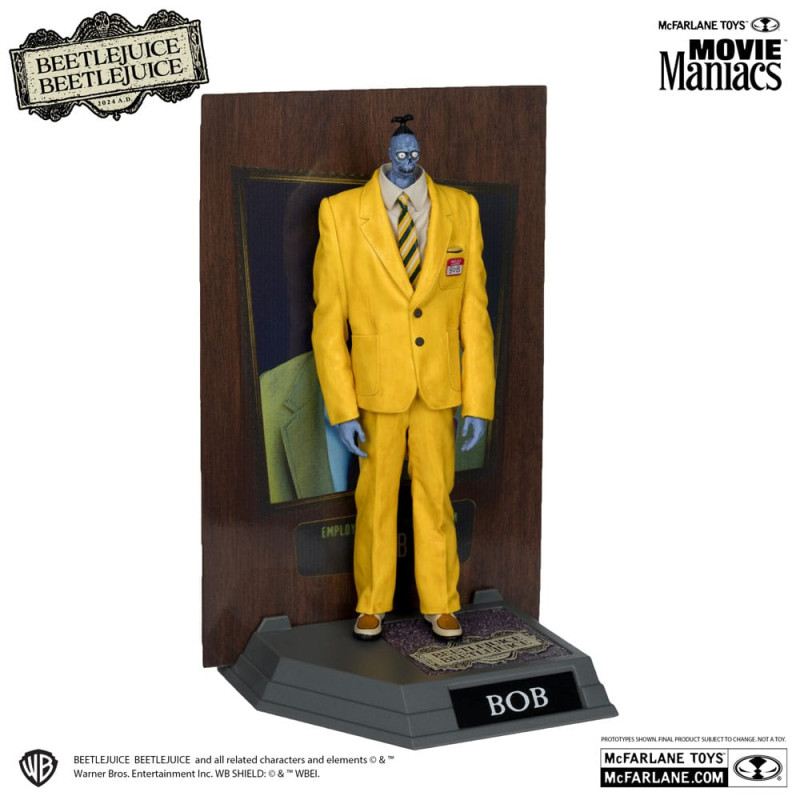 Beetlejuice Movie Maniacs PVC Statue Assortment (6) 10