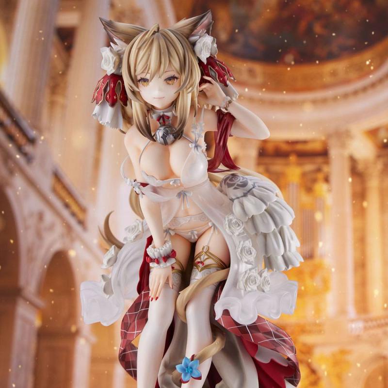 Original Character PVC Statue Kaeru No Ko Illustration Cat 25 cm