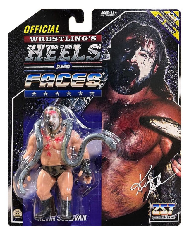 Zombie Sailor's Toys Action Figure Kevin Sullivan with Snake 11 cm 1