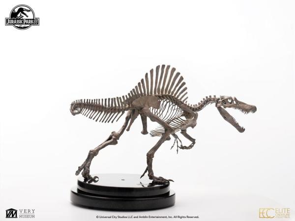 Jurassic Park III ECC Elite Creature Line Statue 1/24 Spinosaurus Skeleton Bronze 27 cm 6