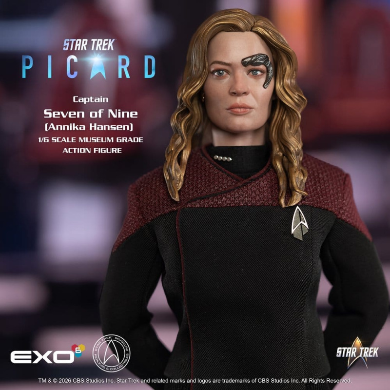 Star Trek: Picard Action Figure 1/6 Captain Seven of Nine 29 cm 10