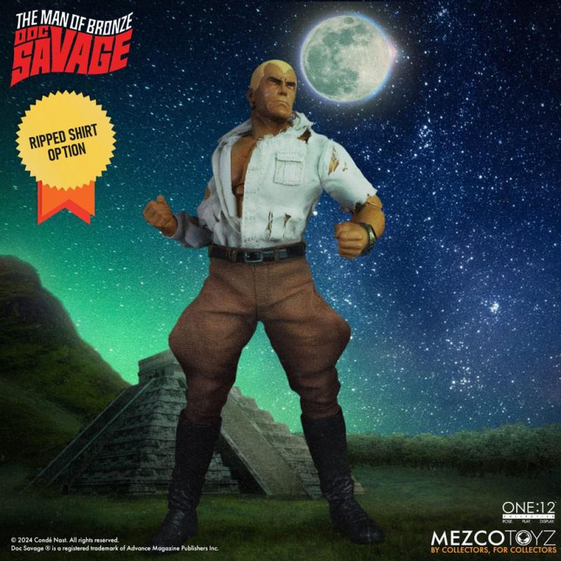 Doc Savage Action Figure 1/12 Doc Savage Deluxe Edition 18 cm 5