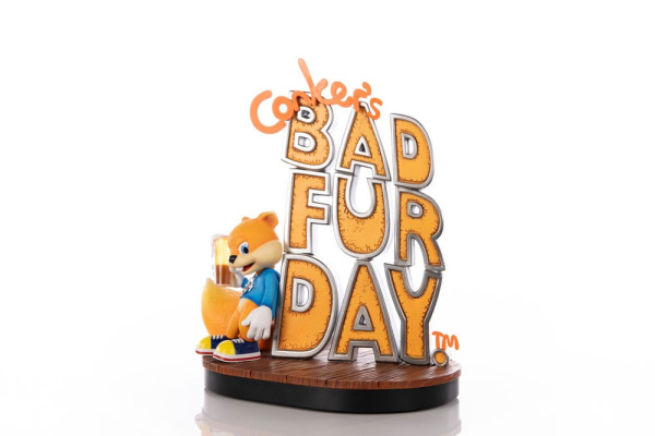 Conker´s Bad Fur Day Statue Game Cover Exclusive Edition 45 cm 13