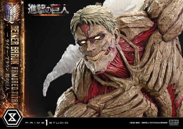 Attack on Titan (TV animation) Ultimate Diorama Masterline Statue Reiner Braun Armored Titan Bonus V 13