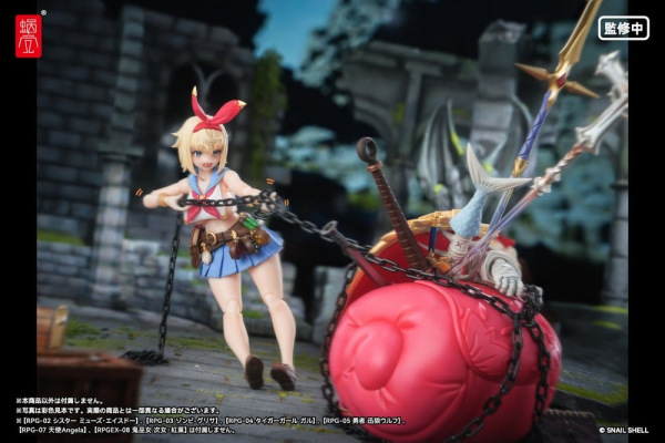 Original Character Action Figure 1/12 RPGEX-06 Adventurer Snail 15 cm 2