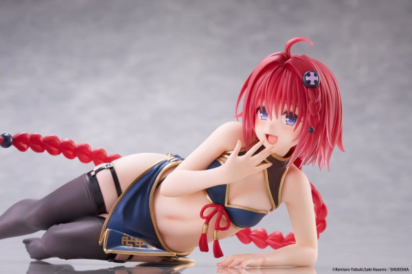 To Love-Ru Darkness Desktop Cute PVC Figure Mea Kurosaki (Chinese Dress Ver.) 13 cm 3
