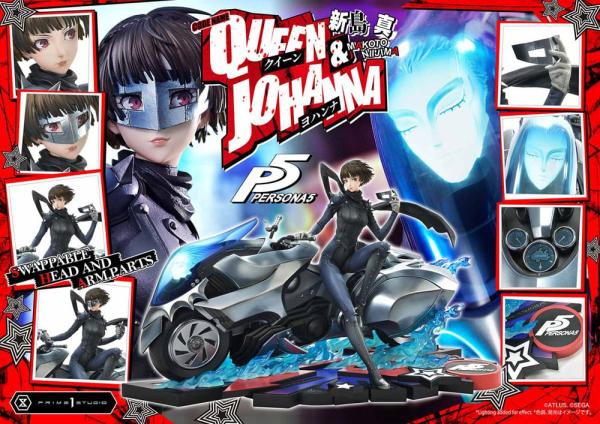 Persona 5 Premium Masterline Series Statue 1/4 Makoto Niijima "Queen" & Johanna Bonus Version 42 cm