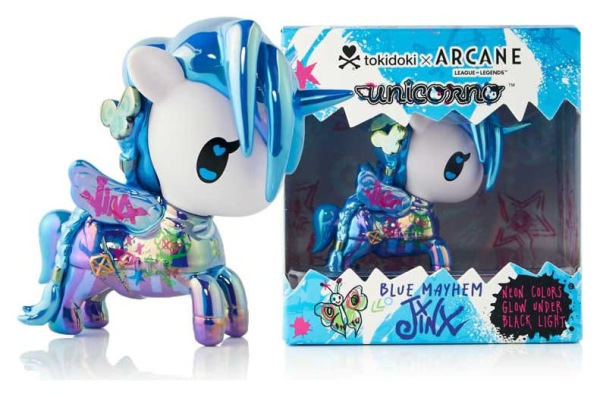 Unicorno x Arcane Window Box Figure Blue Mayhem (Special Edition) 7 cm 3